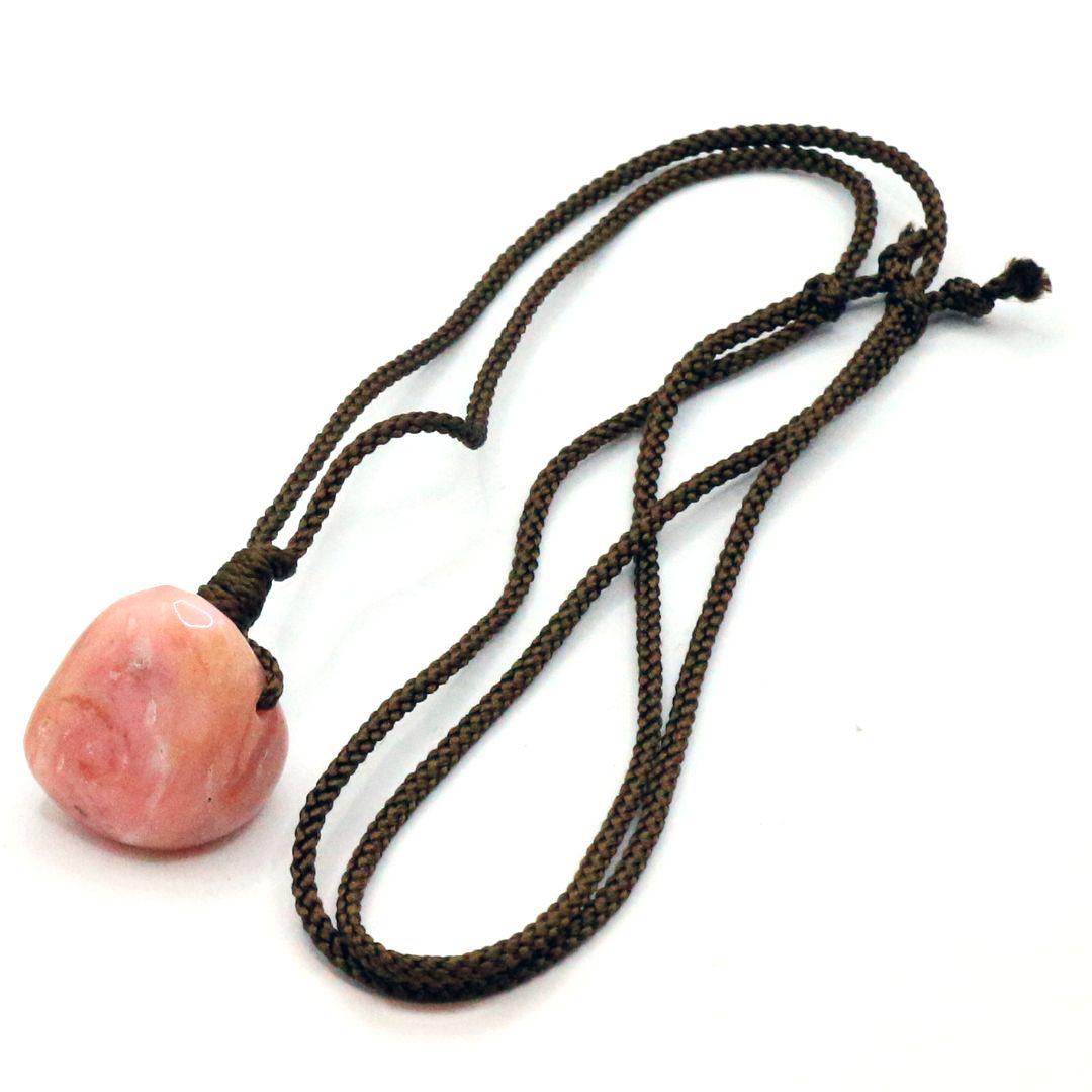 ピンクオパール 穴あき タンブル ana_tumble209