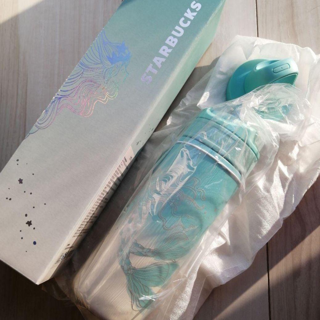 スターバックス アニバサリー人魚サイレンの尾びれ 水筒 ボトル ウロコ