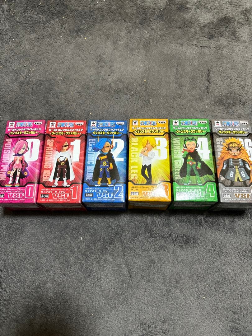 ワンピース　ワーコレ　ジェルマ66 ワンピース ワーコレ ジェルマ66(ジェルマダブルシックス) 5種セット