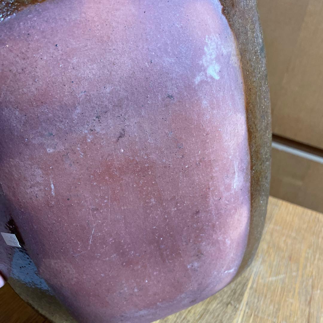 布志名焼　スリップウェア　長皿　箱なし