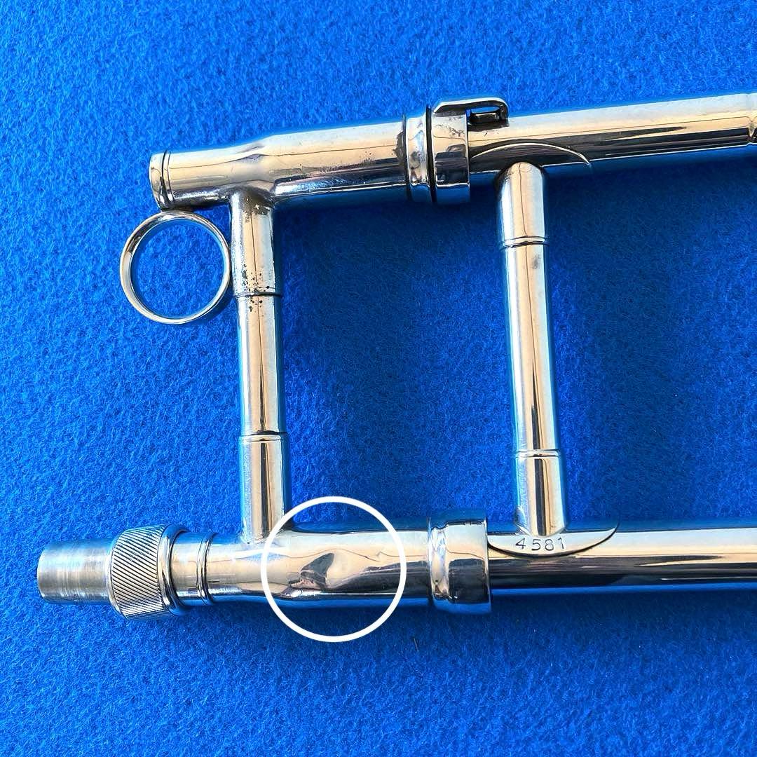 キング KING トロンボーン 4B（テナーバス）シルバー太管 - メルカリ