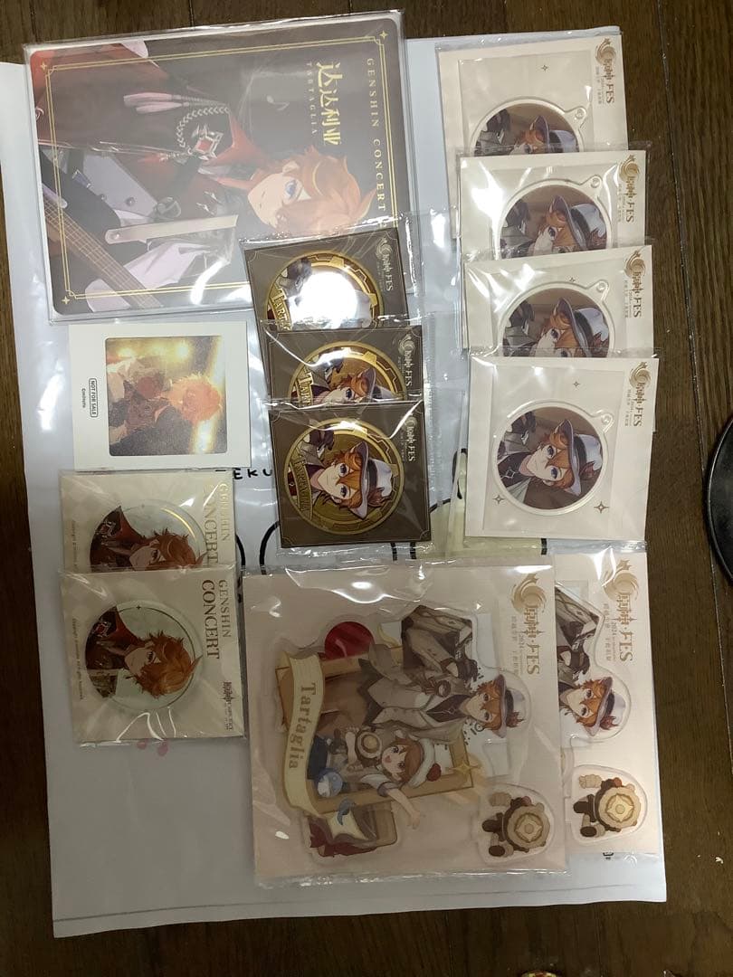 原神 タルタリヤ 缶バッジ 原神コンサート オケコン原神2024fes 原神 キャラクターPVシリーズ 缶バッジ タルタリヤ Genshin 原神