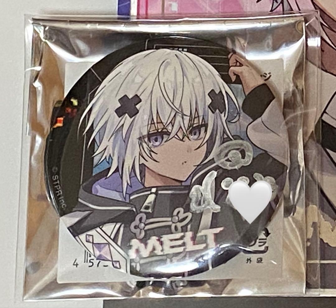 サイン入り】めておら 武道館グッズ 等身 メルト サイン入り缶バッジ