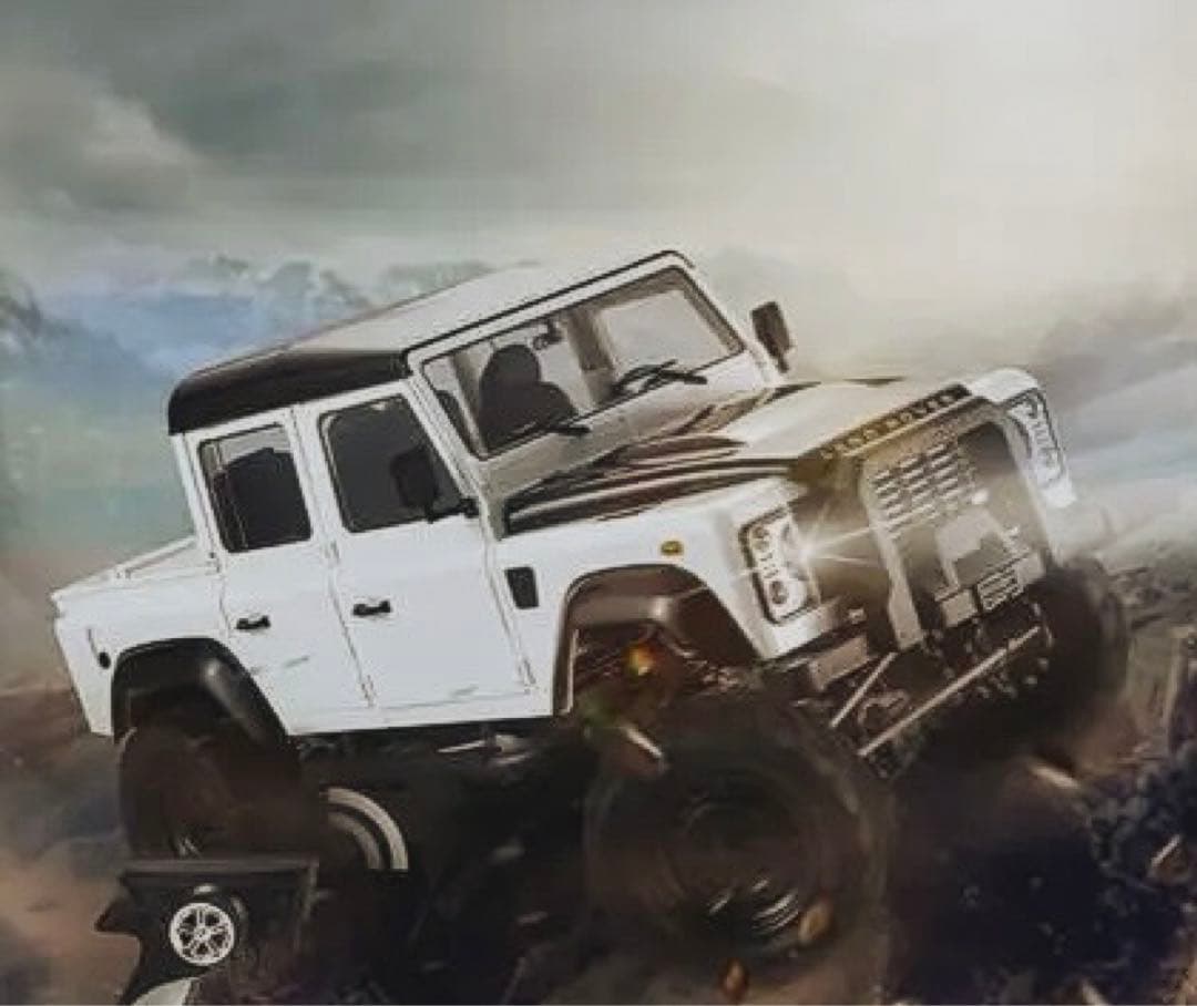 1/8 ディフェンダーD110 ピックアップ クローラーラジコン - メルカリ