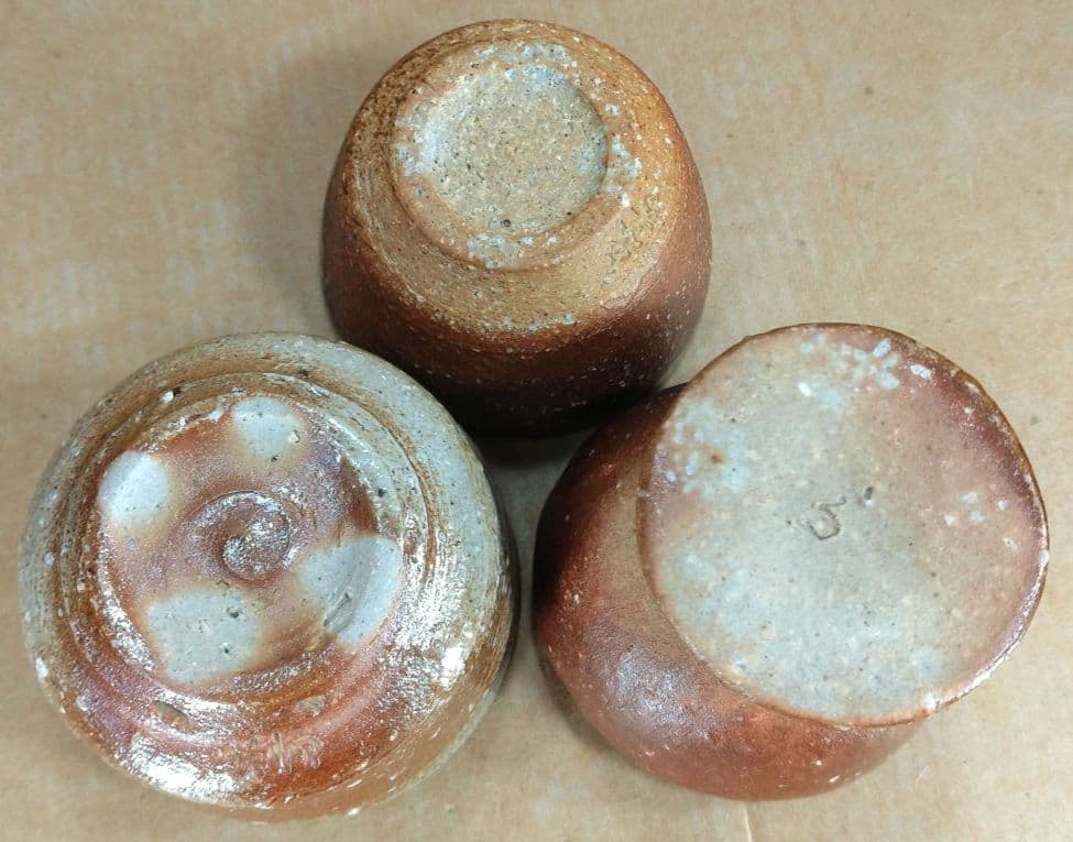 本物保証】高橋楽斎2セット 信楽ぐい呑揃(三点）徳利ぐい呑(組）全共箱