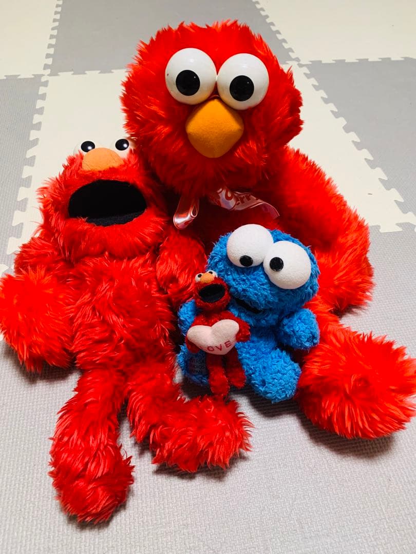 ヴィンテージ／USJ／セサミストリート／エルモ／クッキーモンスター