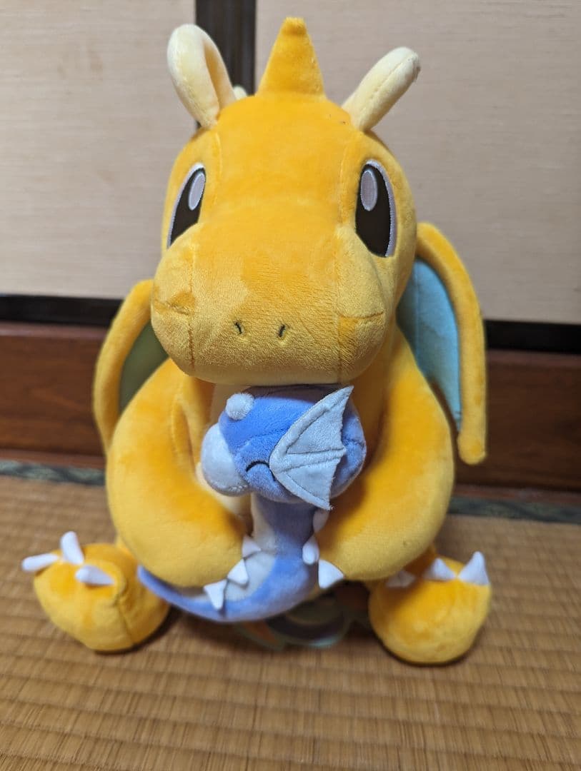 だっこぬいぐるみ TAIKI-BANSEI ミニリュウ＆カイリュー タグ付き