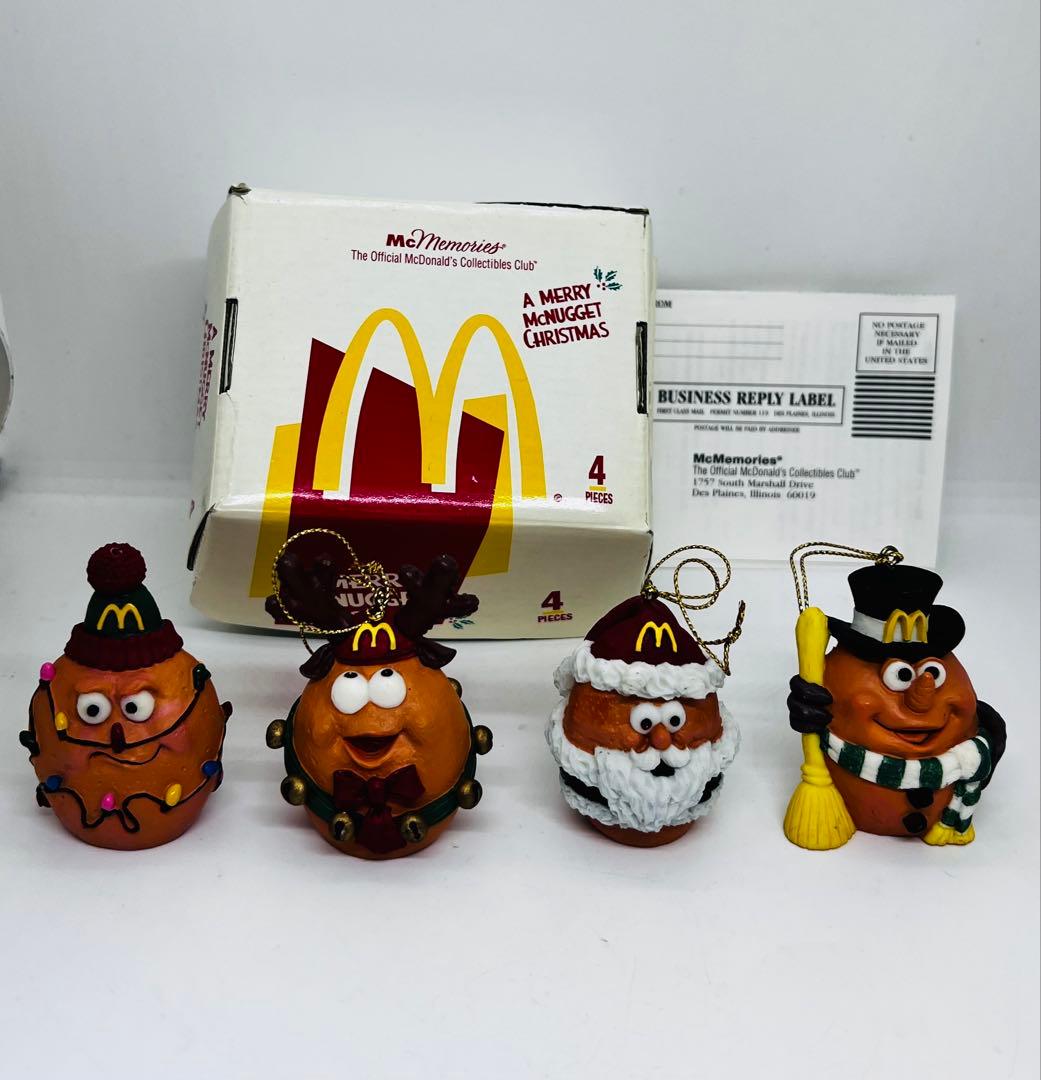 マクドナルド　ナゲットバディーズ　クリスマス　オーナメント　ヴィンテージ① McDonald's McNugget マクドナルド マックナゲット クリスマス