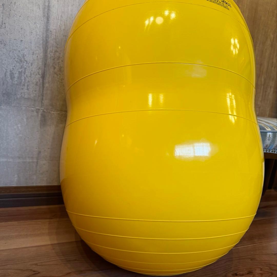 Gymnic ギムニク バランスボール フィジオロール 55cm ピーナッツ