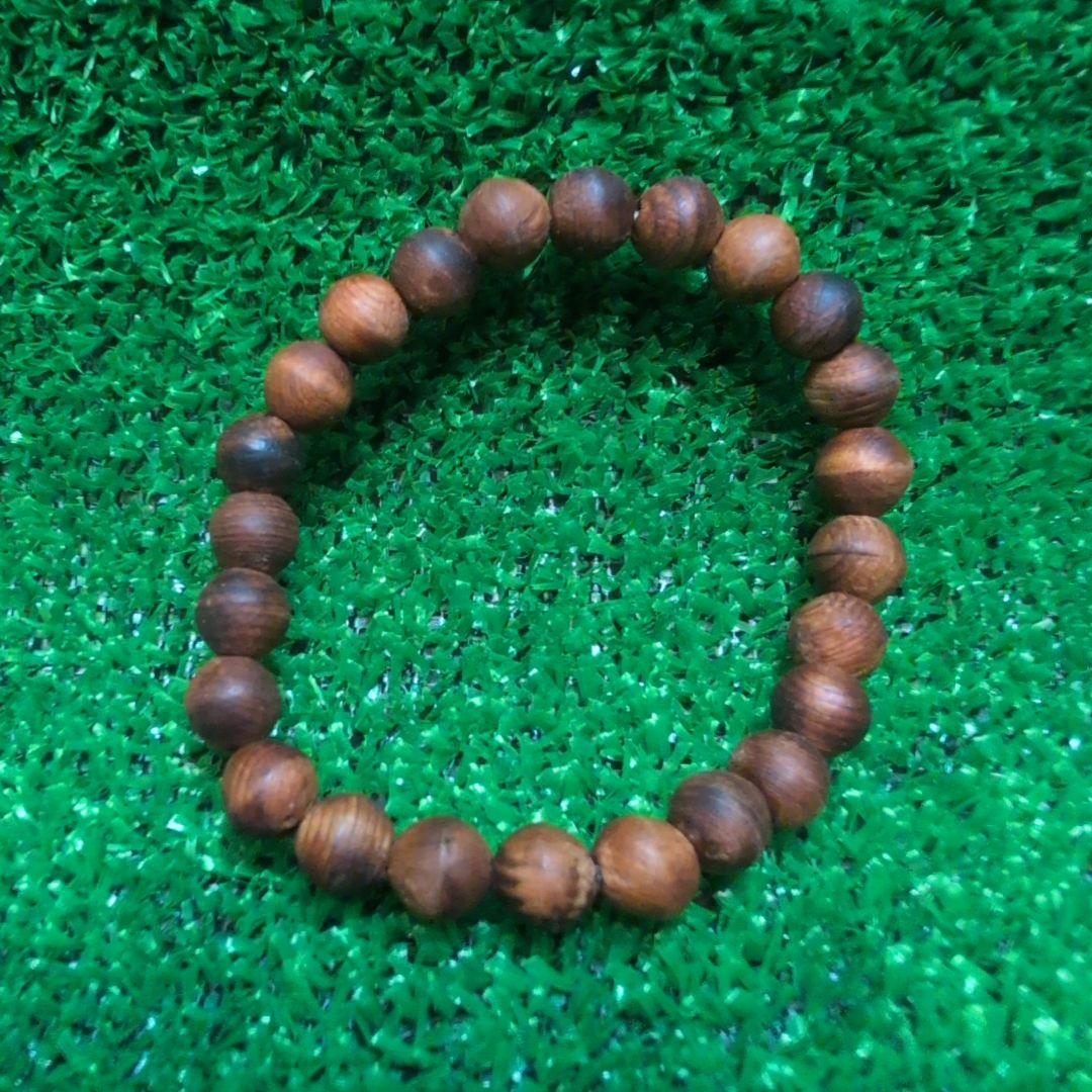 屋久杉油杢のブレスレット（0128A） 高級屋久杉「油瘤」ブレスレット 16mm #RD107 - プレミアム天然石専門