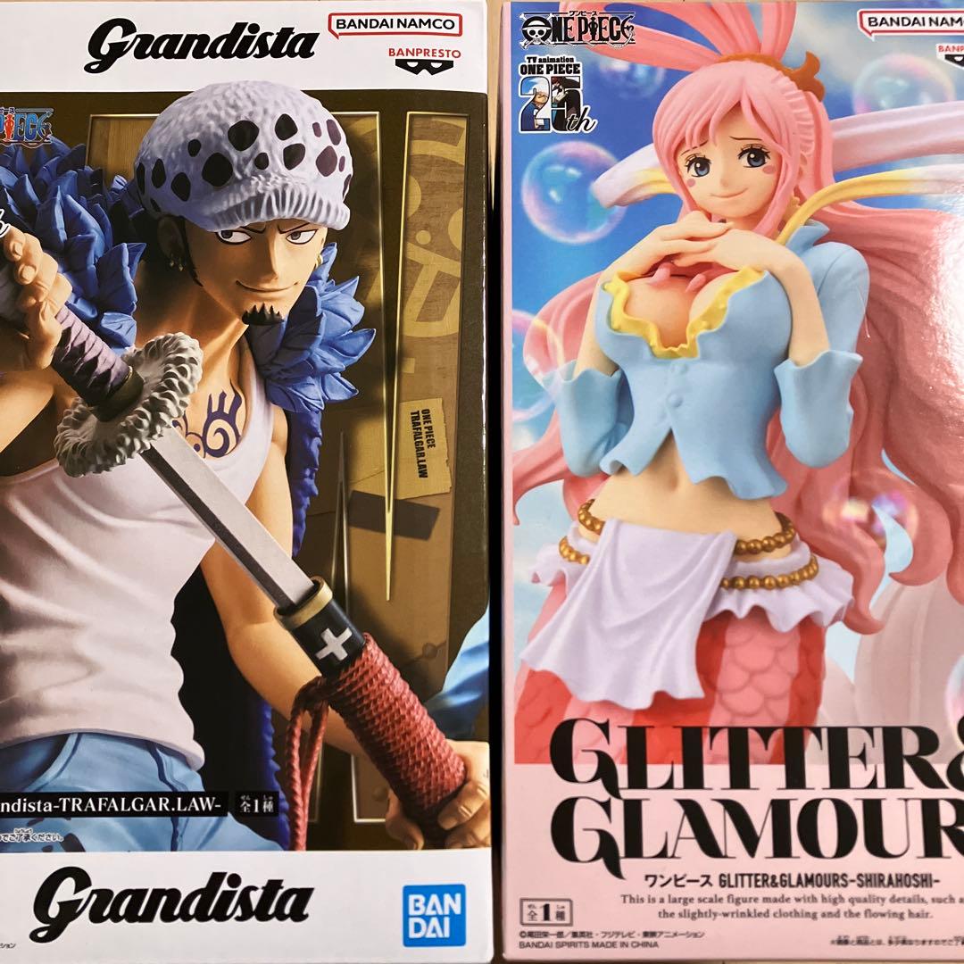 ONE PIECE フィギュア Grandista ロー グリグラ しらほし - メルカリ