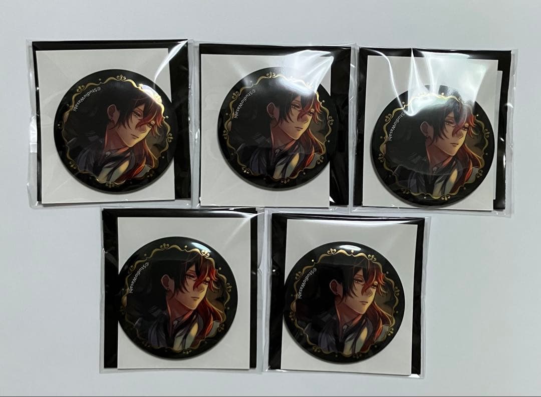 あくねこ ルカス 箔押しキャラバッジ - メルカリ