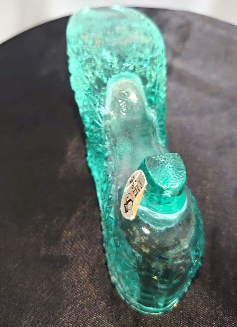 60 -70代 フェントン シューズ オパール ミルク デイジー柄 2つバラ売可