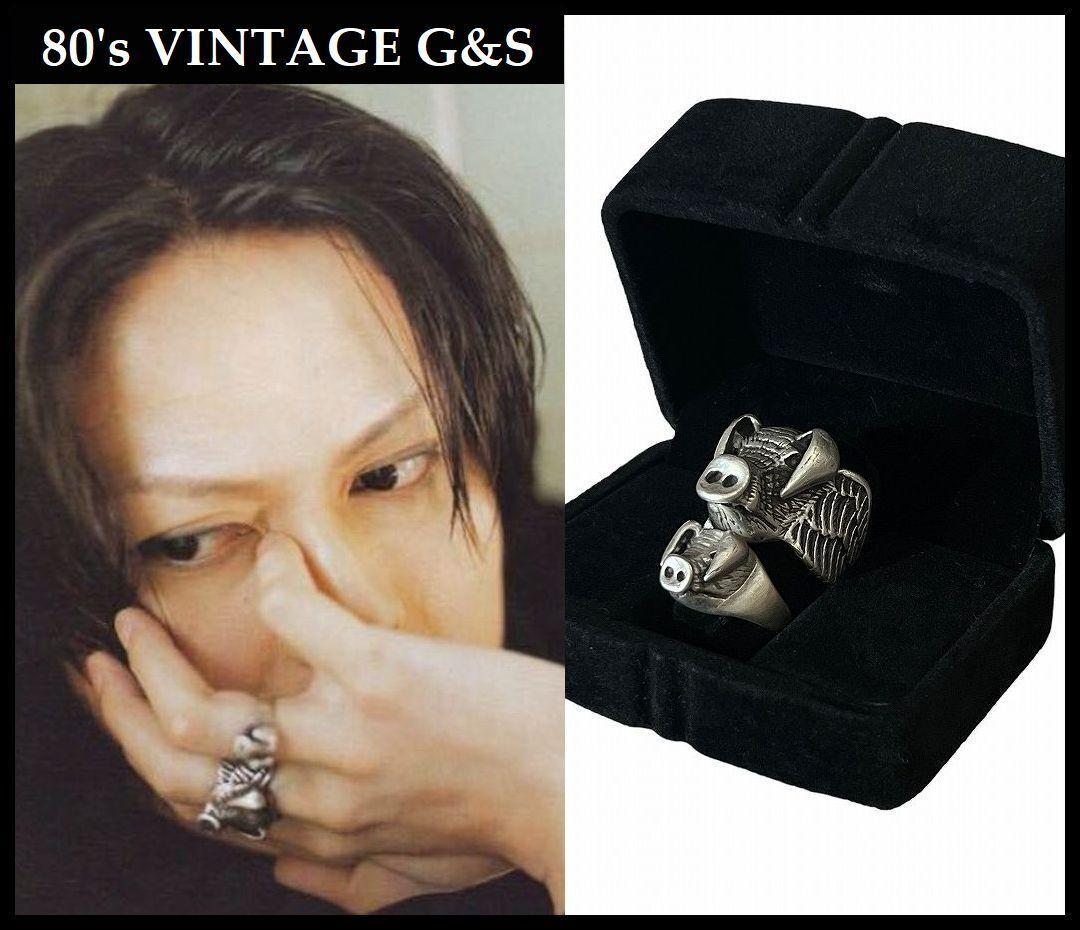 未使用 バクチク 櫻井敦司 着 G&S ゴードン&スミス 合金製 リング