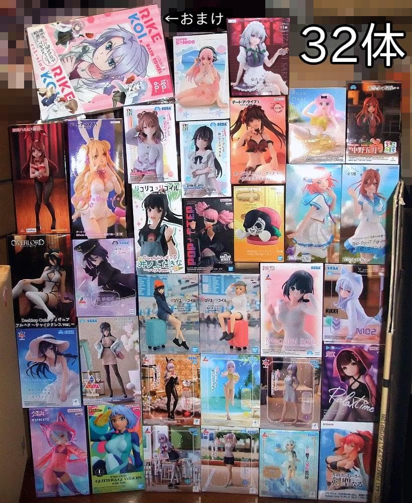 アーリャ/ぬーどる プライズ 美少女 フィギュア 32体セット まとめ売り 美少女プライズフィギュア 9点セット まとめ売り 推しの子 アーリャ