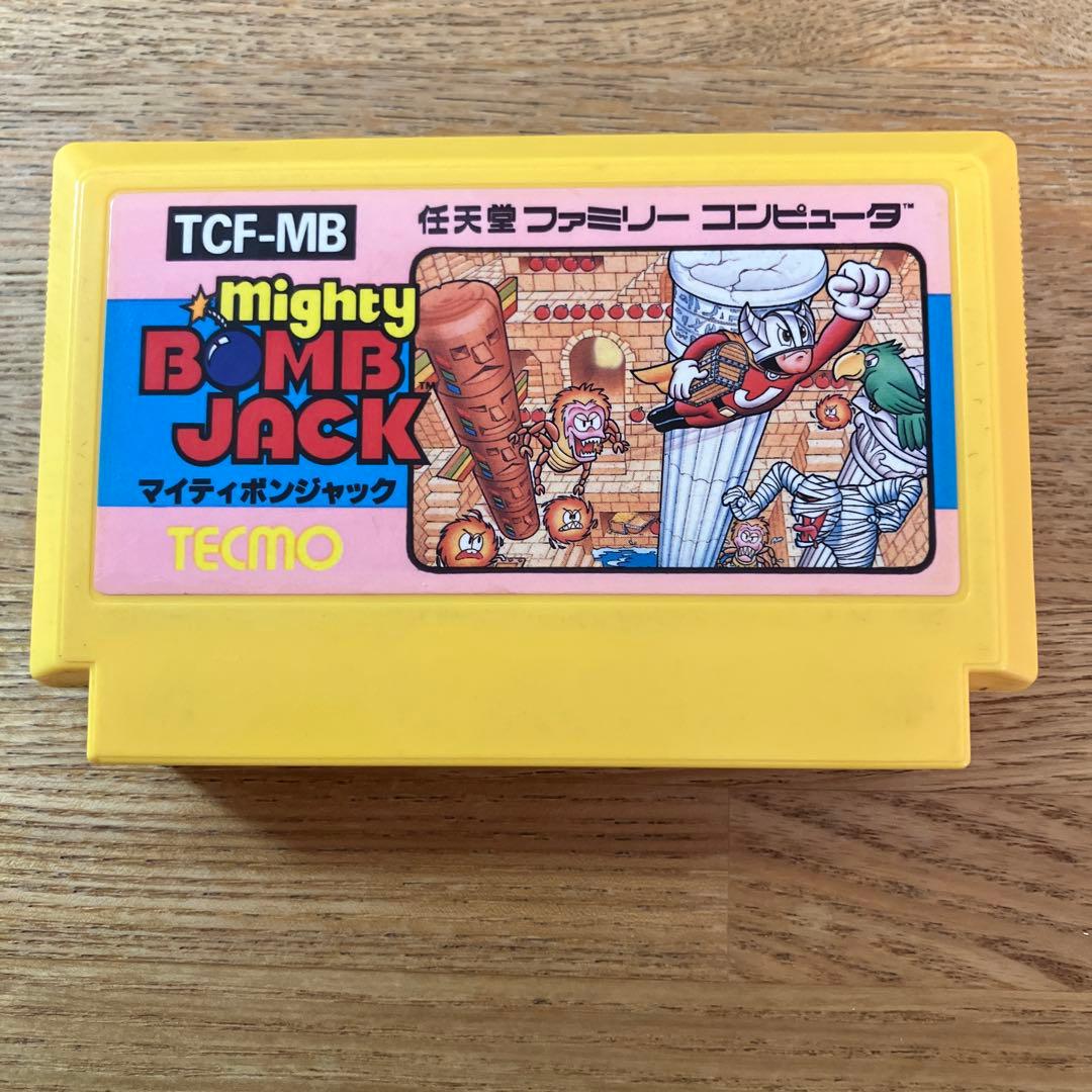マイティボンジャック ファミコンソフト - メルカリ