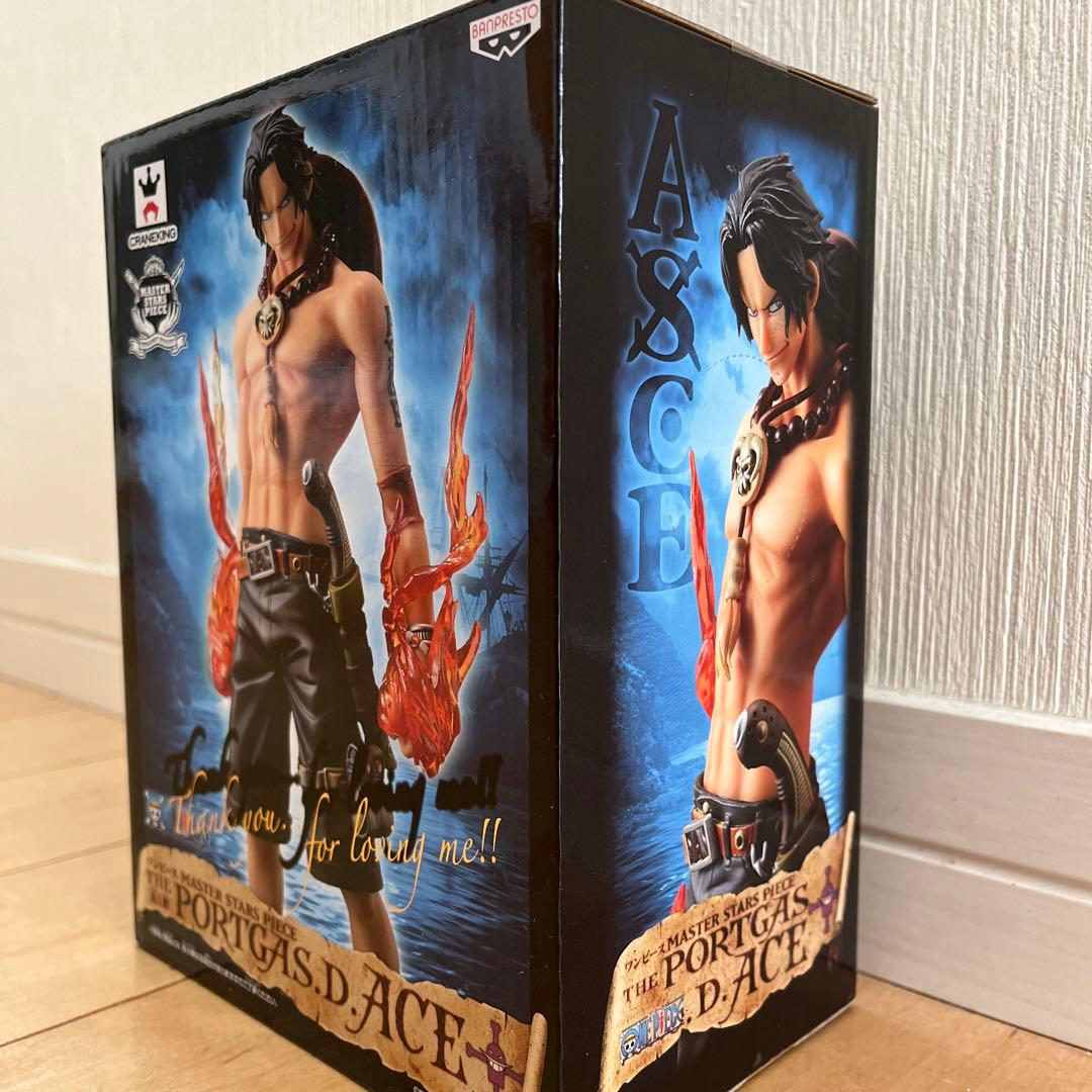 希少】未開封 ワンピースフィギュア 印刷ズレ エース マスターズピース