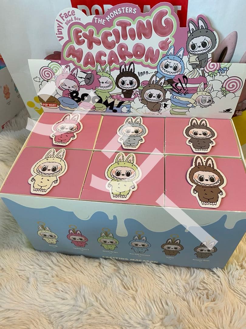 正規品 POPMART ラブブ マカロン Soymilk Toffee 2点 - メルカリ