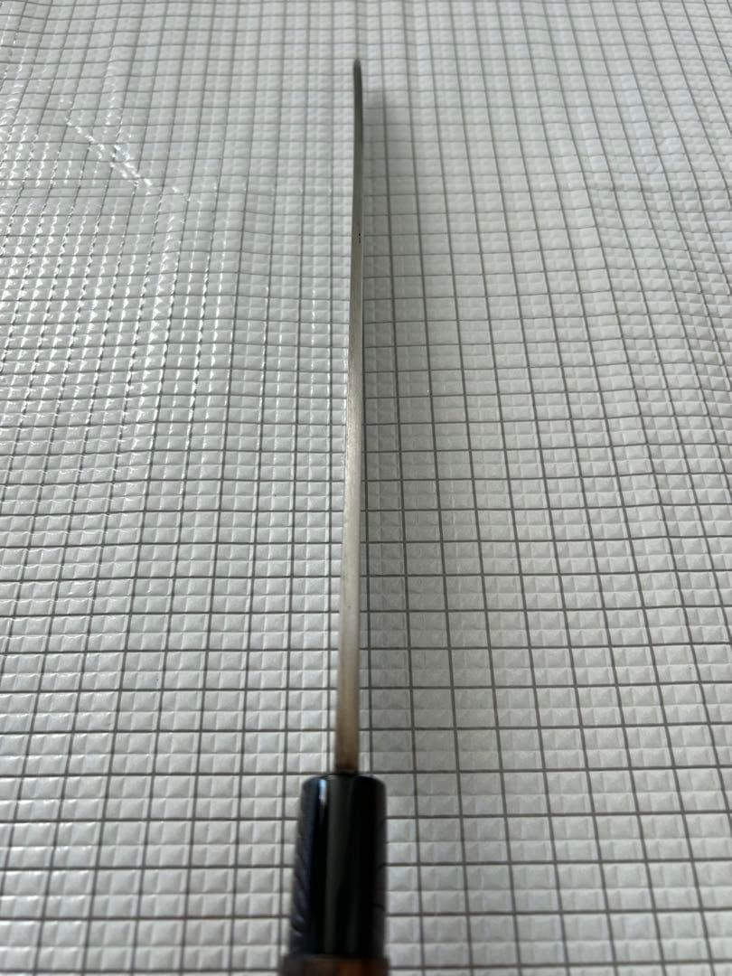 本久一作 包丁 刺身包丁 柳刃包丁 左用 270mm 安来鋼青紙二号 栗の木柄