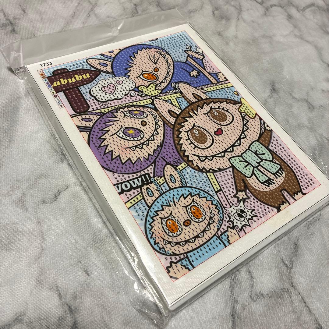 ラブブ らぶぶ LABUBU ダイヤモンドアート - メルカリ