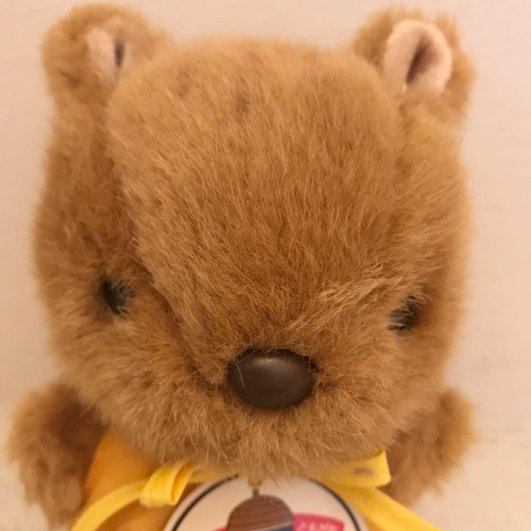 昭和レトロ ファースト社どんぐりCLUBリス クマ キツネのぬいぐるみ三