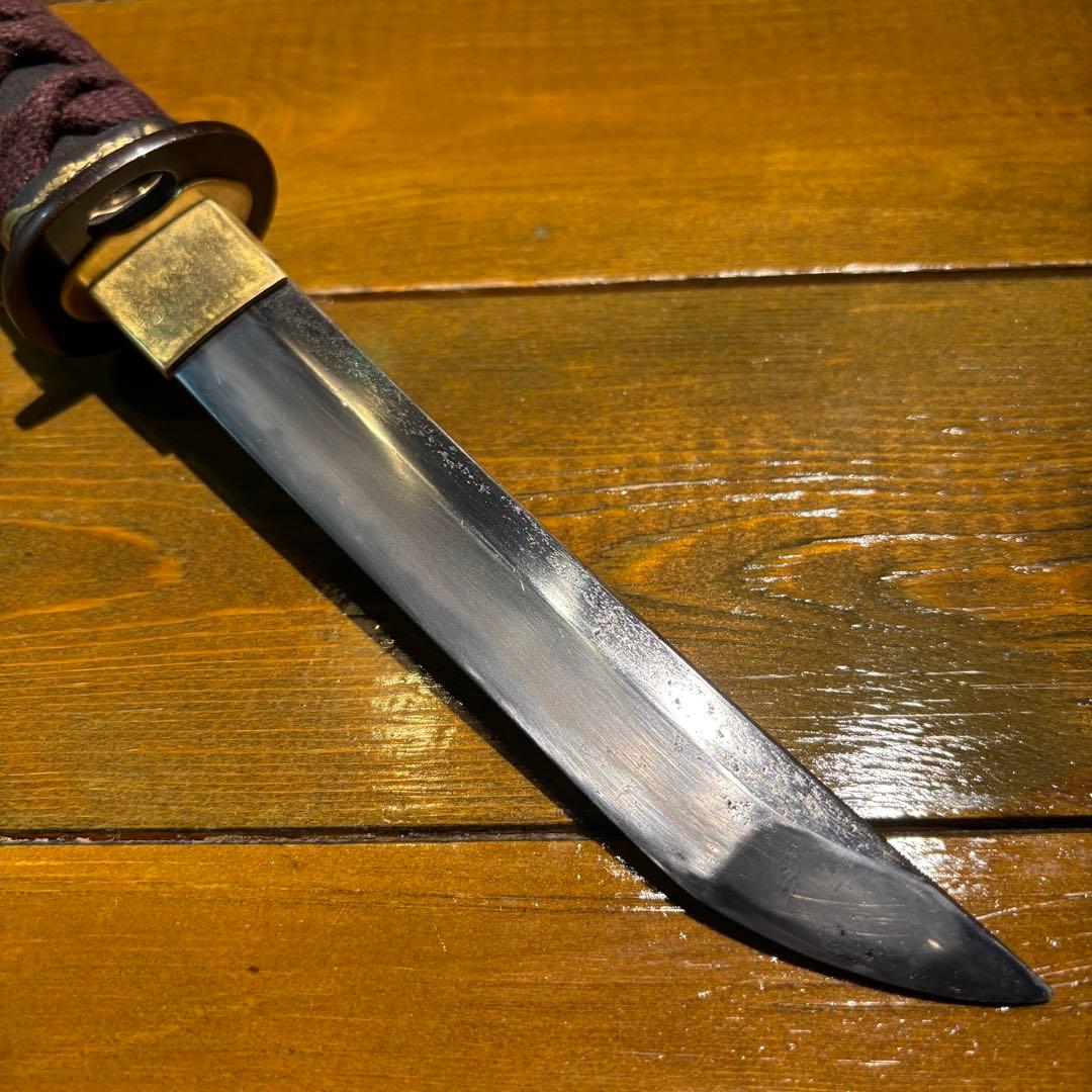 日本刀残欠クラフトナイフNo.96 藤井兼藤 切先 - メルカリ