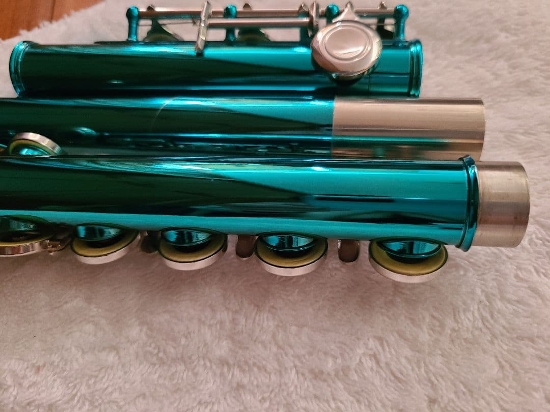 Eastar フルート本体 ケース付き メタリックブルー - メルカリ