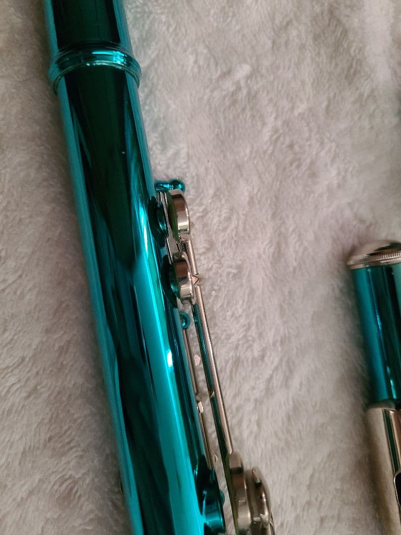 Eastar フルート本体 ケース付き メタリックブルー - メルカリ