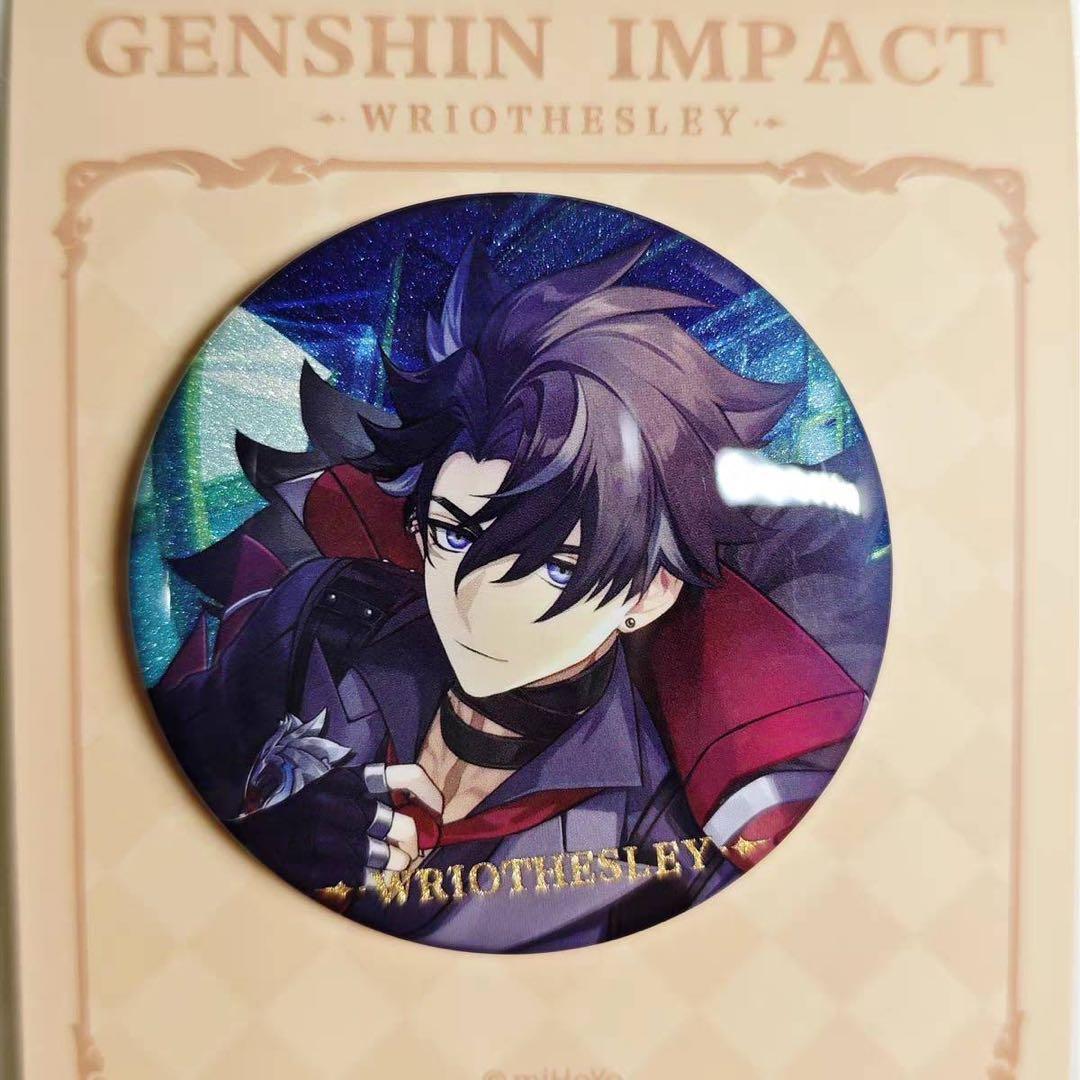 公式正規品 リオセスリ 缶バッジ 原神 キービジュアル 立ち絵 - メルカリ