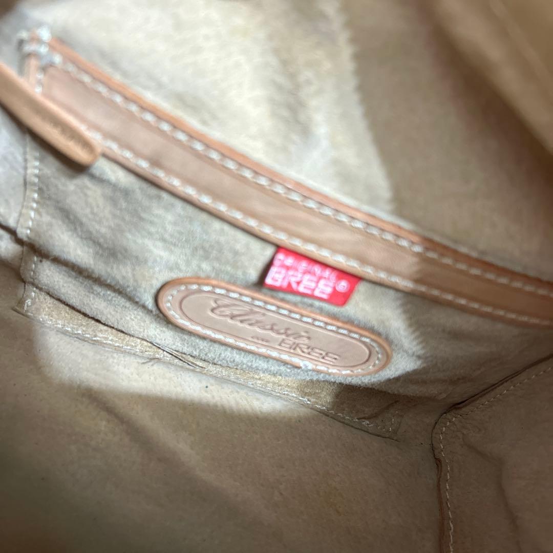 BREE ブリー ショルダーバッグ ワンショルダー バケツ型 ヌメ革ミニ