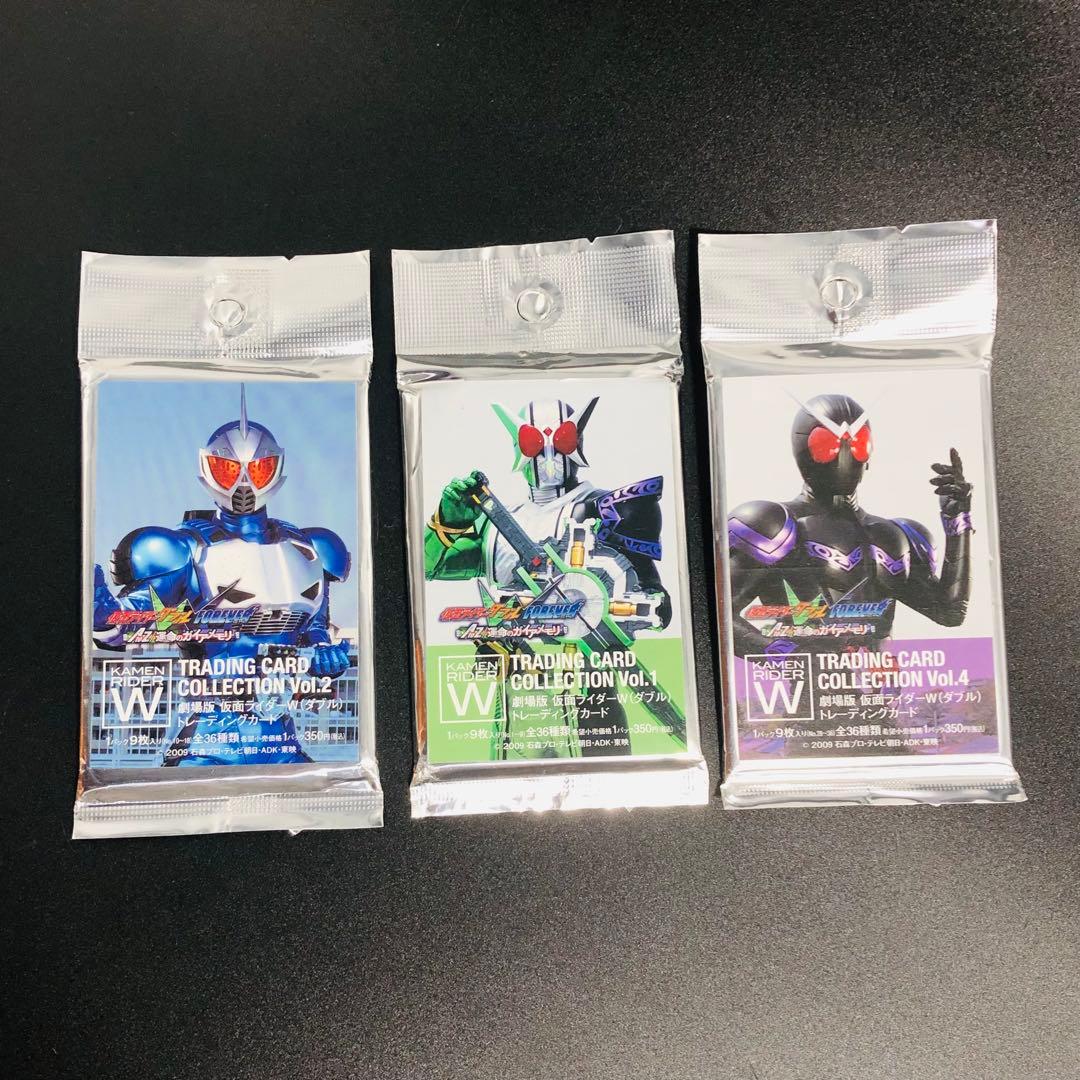 未開封品】劇場版 仮面ライダーW(ダブル)トレーディングカード