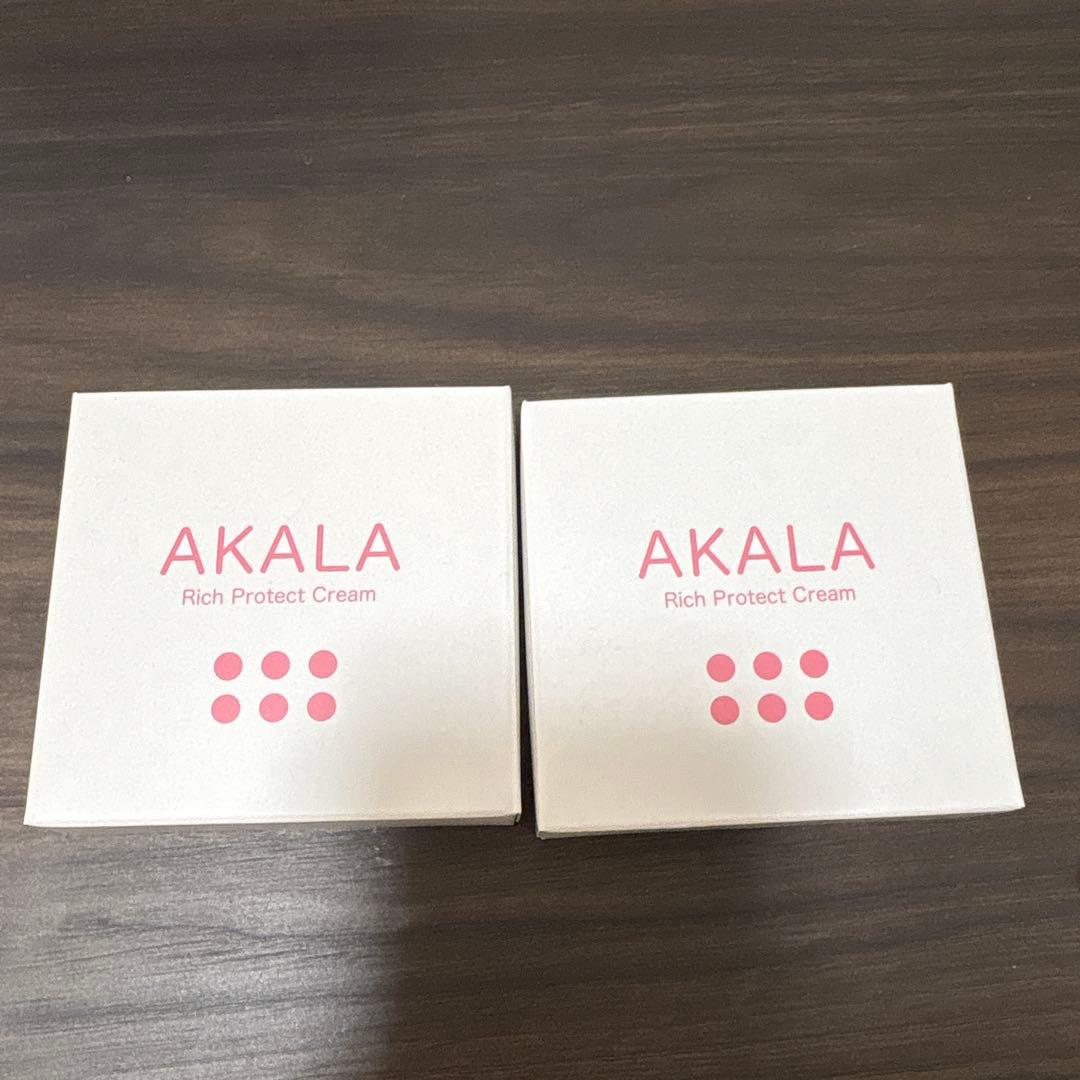 【新品未開封】アカラ AKALAリッチクリーム 2セット 新日本漢方ラボ 新品・未開封】新日本漢方ラボ AKALA アカラ リッチクリーム (旧乾燥肌