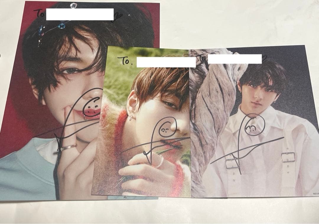 ENHYPEN エナイプン ジョンウォン 直筆サイン 結 ミーグリ リリイベ enhypen 全員サイン会 結 直筆サイン ミーグリ - メルカリ
