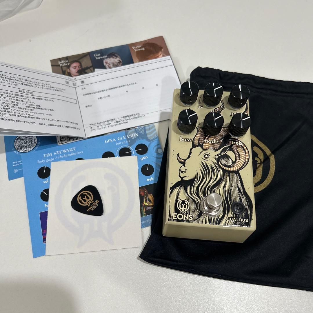 ギター WALRUS AUDIO EONS Walrus Audio Announces Eons Five-State Fuzz - Premier Guitar