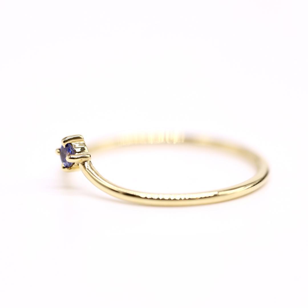 【天然ベニトアイト】リング 0.06cts ルース 宝石