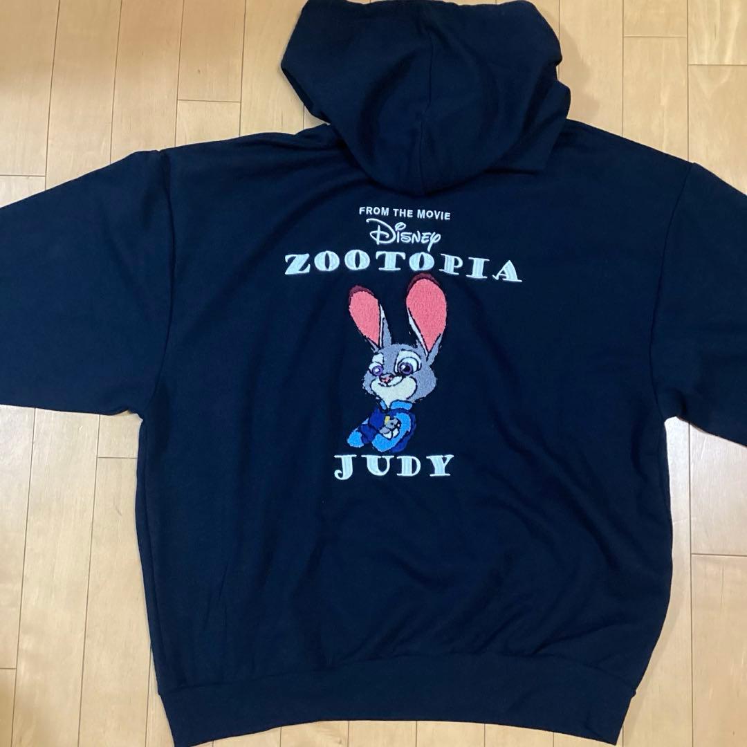 ディズニー ズートピア ジュディ ニック パーカー 3L~4L 美品 - メルカリ