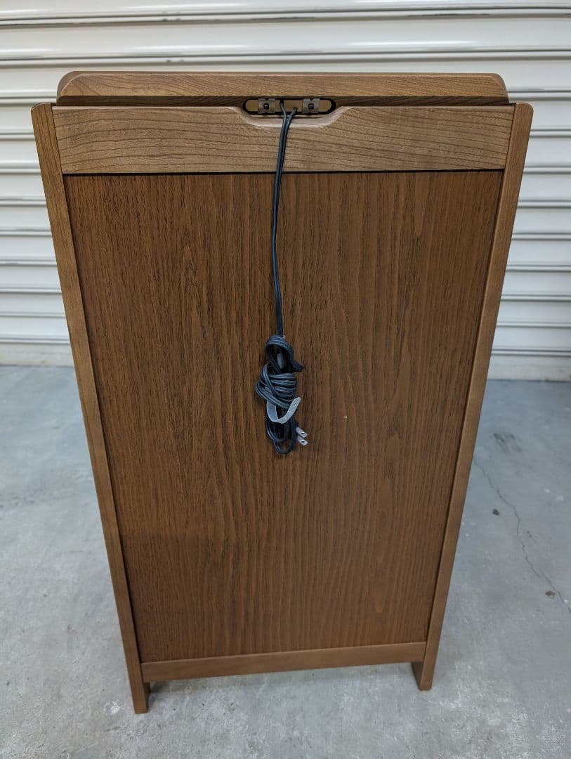 送料込み】karimoku カリモク FAX台 ガラスキャビネット