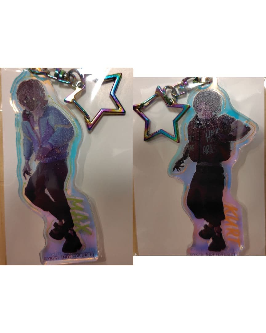 ミルキーサブウェイ ミルサブ オーロラアクリルキーホルダー マックス