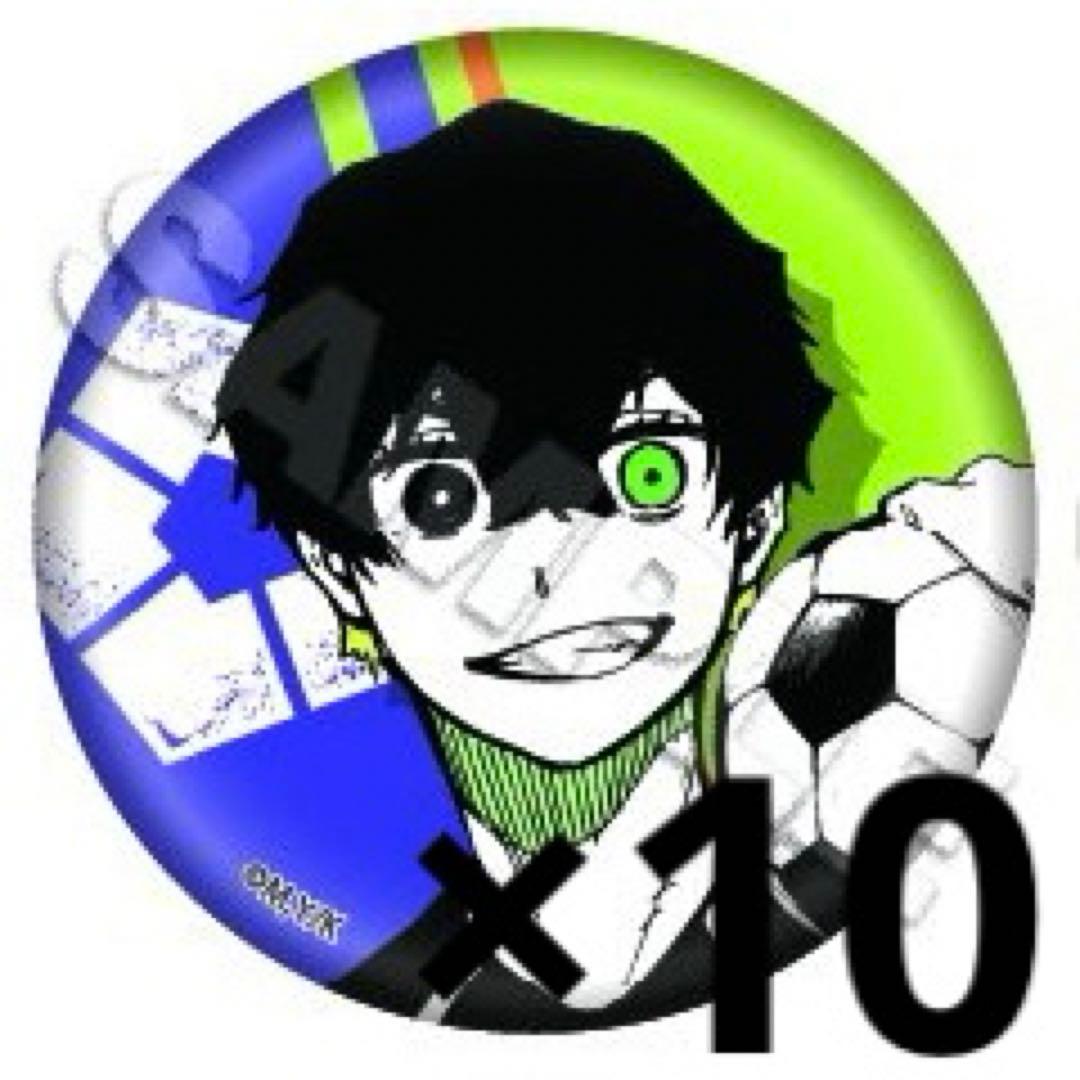 ブルーロック ブルロ オリヴァ愛空 マズル ホログラム缶バッジ 幼少期