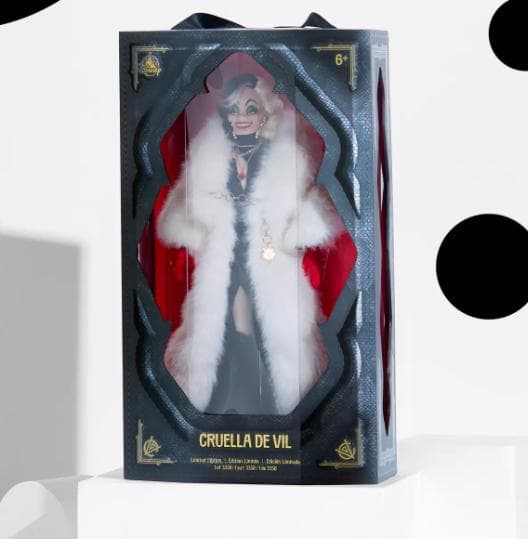 限定商品】クルエラ 101匹わんちゃん65周年 限定ドール フィギュア