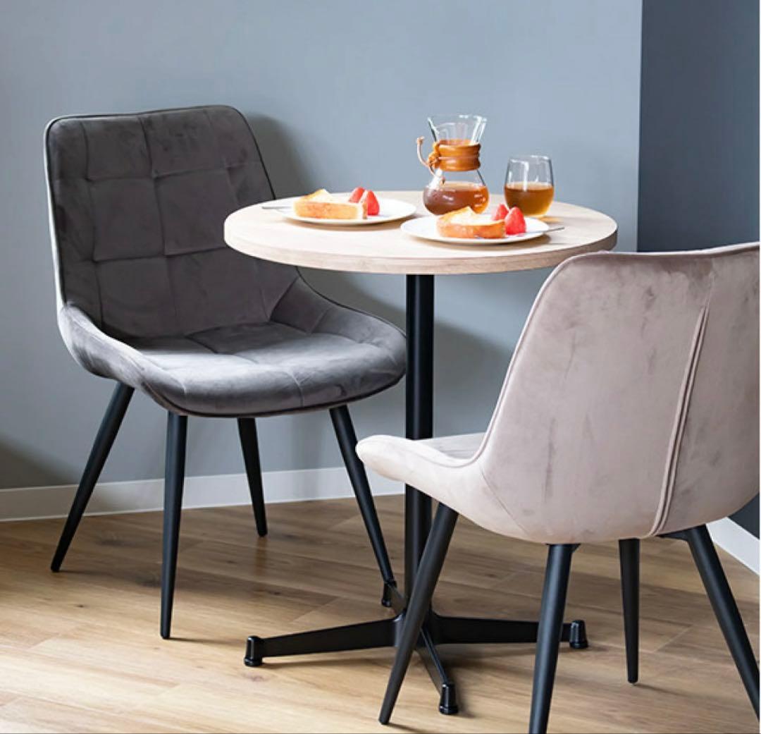 【新品】ベロア生地 スタイリッシュなダイニングチェア 1脚 シンプル モダン 軽 楽天市場】ベロア（ダイニングチェア｜イス・チェア）：インテリア