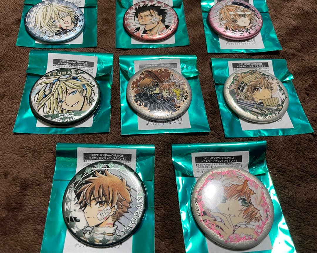 CLAMP マルイ　ツバサ　キラキラ缶バッジ　8点セット CLAMP Limited SHOP | 【THEキャラ／イベント情報】