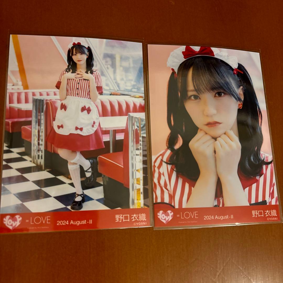 野口衣織 生写真 仲直りシュークリーム - メルカリ