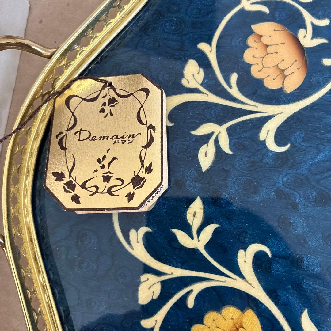 イタリア ドマン象嵌細工トレイ - メルカリ