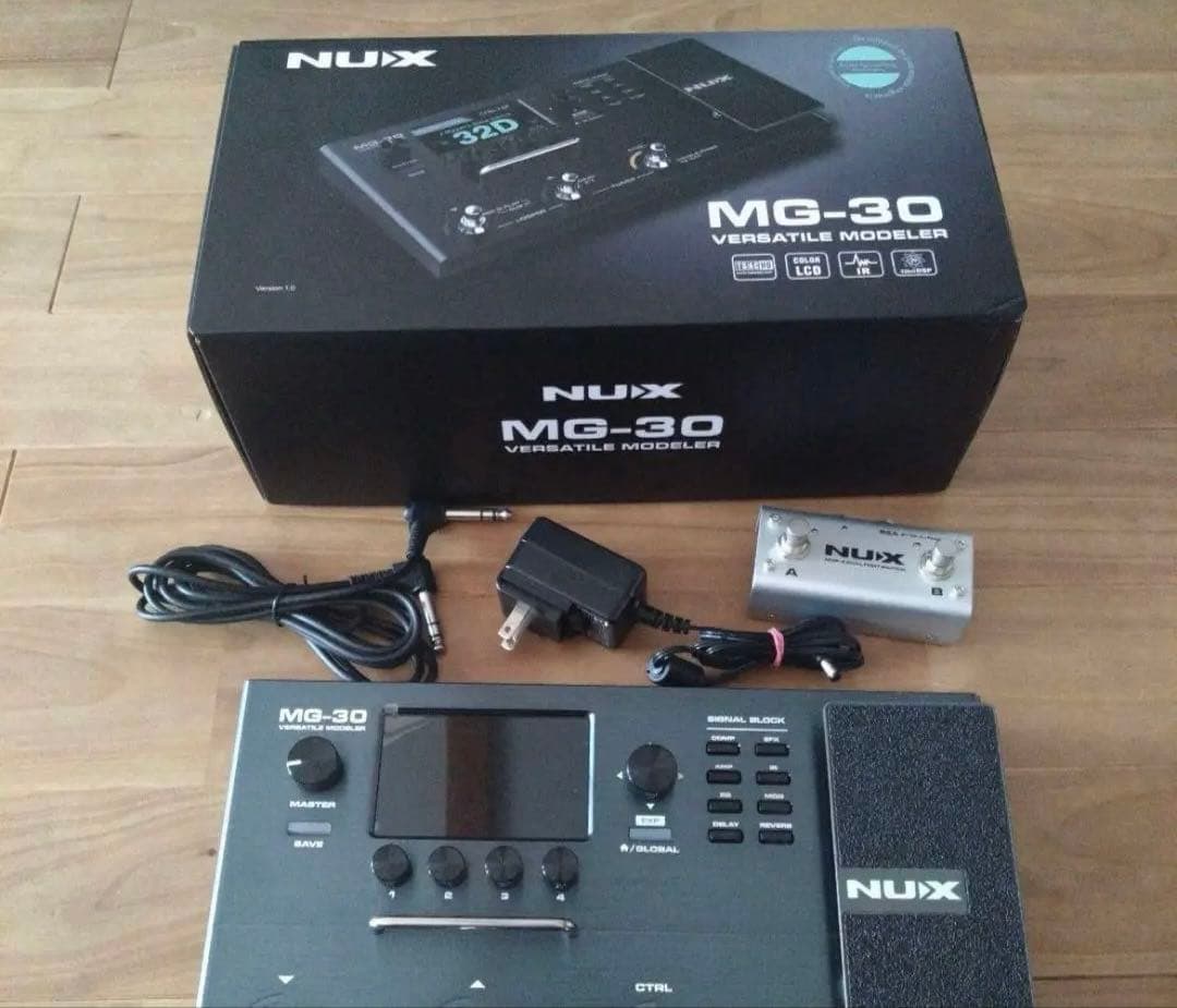 NUX MG-30 多機能ギターエフェクター MG-30 | Multi-Effects | Products | ARIA 荒井貿易株式会社 Arai & Co