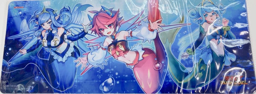 遊戯王　アビスカイト　プレイマット　ラッシュデュエル　エリアナンバー1 プレイマット『アビスカイト(エリアナンバー1決定戦