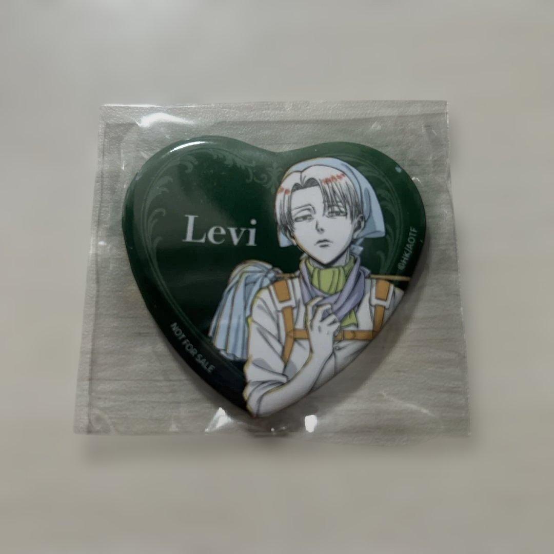 リヴァイ 進撃の巨人 購入特典 ハート缶バッジ POPUP 激動 WIT - メルカリ