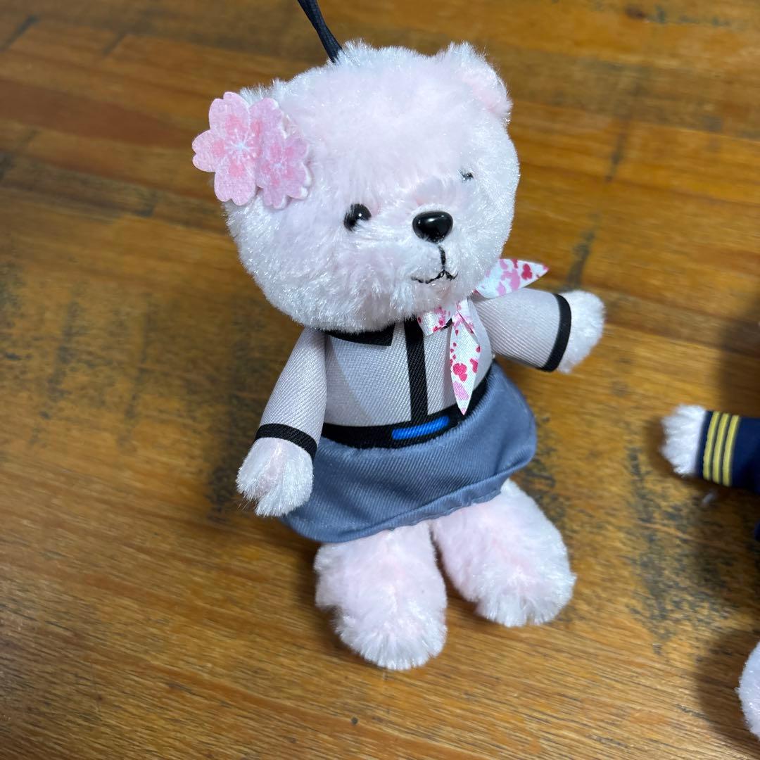 ANAオリジナル フライトベアマスコット さくらベア まとめ売り 機内