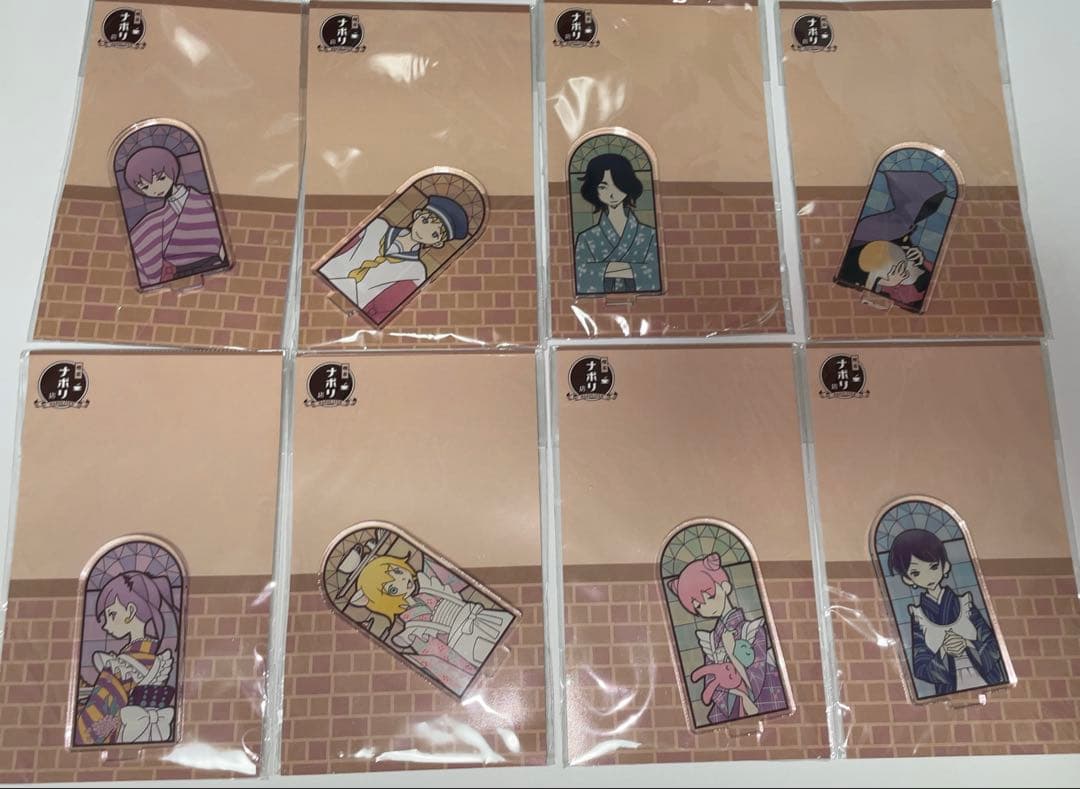 ナポリの男たち 喫茶ナポリ店 アクリルスタンド 8点セット(集合絵Ver