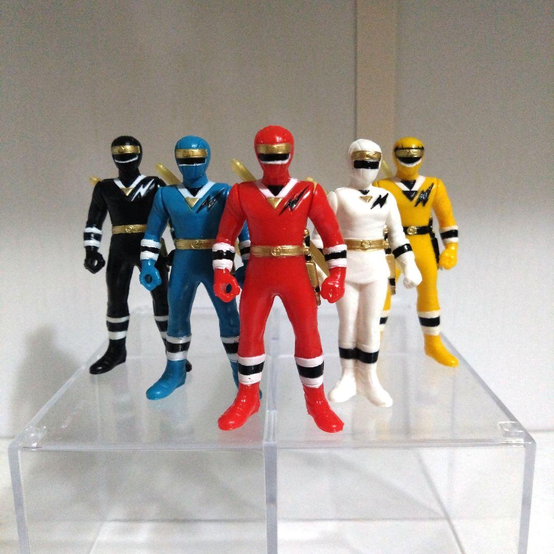 激レア 忍者戦隊カクレンジャー ミニフィギュア カクレンジャー5セット